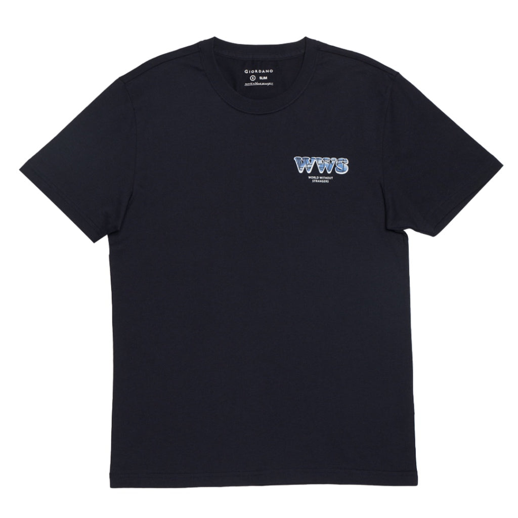 Men's WWS Printed Tee T-Shirt (01093308) - 20 - Signature Navy