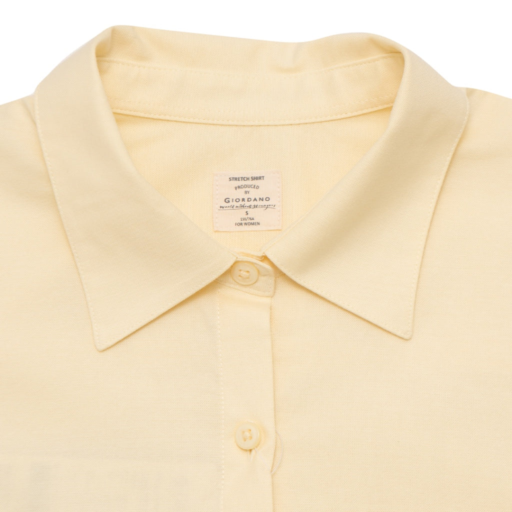 Women's Oxford Long Sleeves Loose Shirt (05344002) - 02 - Anise Flower