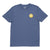 Men's Just Smile Printed Tee T-Shirt (01093301) - 11 - Velvet Morning