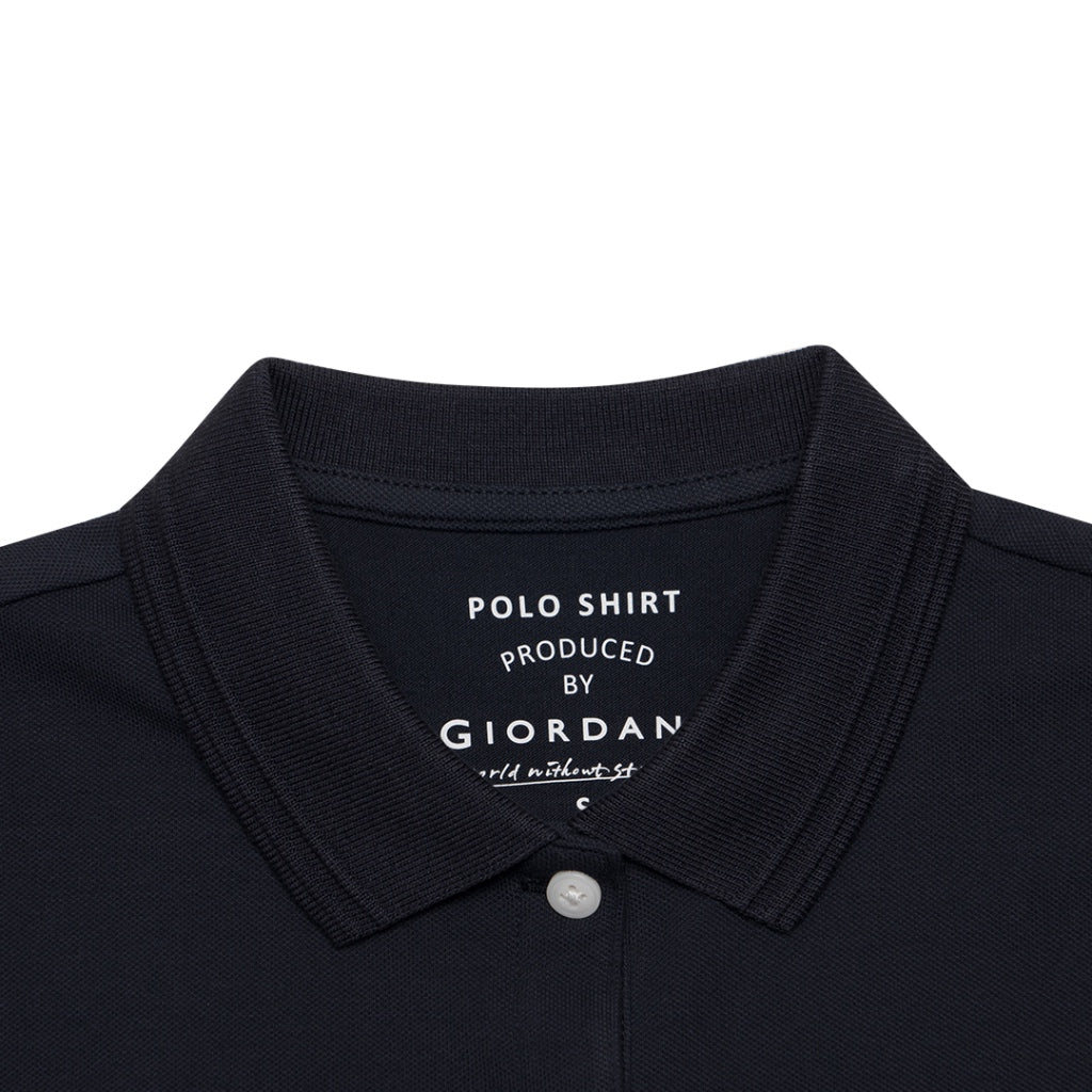 GIORDANO Women's Frog Polo (05313700) - 40 - Signature Navy