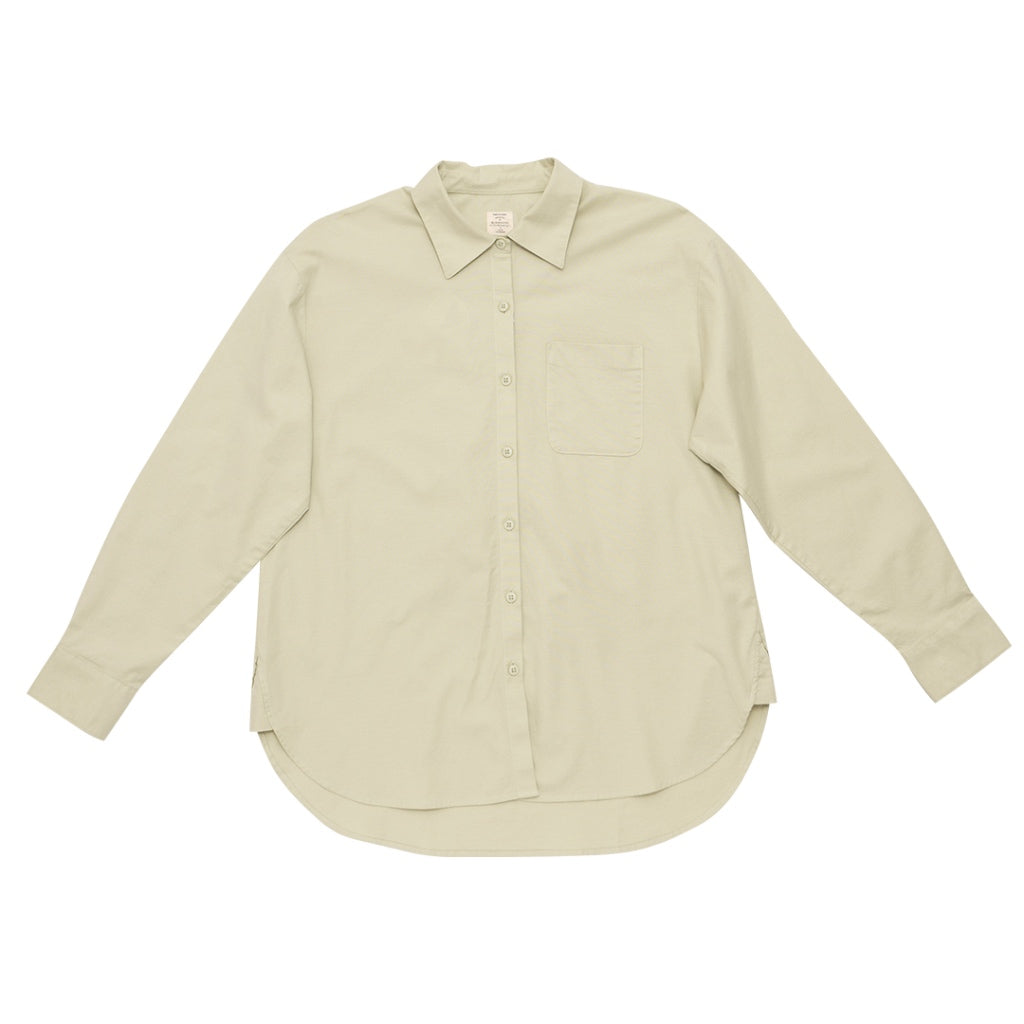 Women's Oxford Long Sleeves Loose Shirt (05344002) - 03 - Green