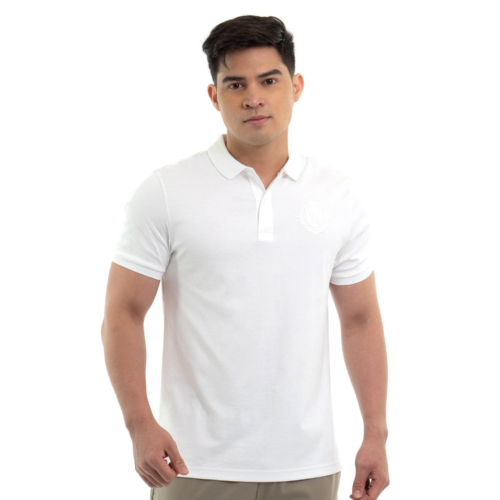 GIORDANO Men's Liquid Touch Polo (01012291) - 67 - Signature White
