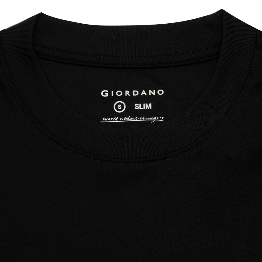 Men's Liquid Touch Crew Neck Tee (01023802) - 19 - Signature Black