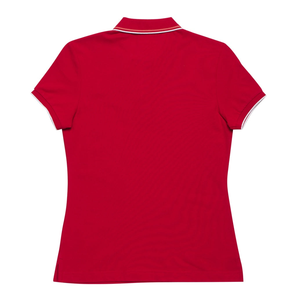 GIORDANO Women's Solid Polo (05312018) - 12 - Haute Red