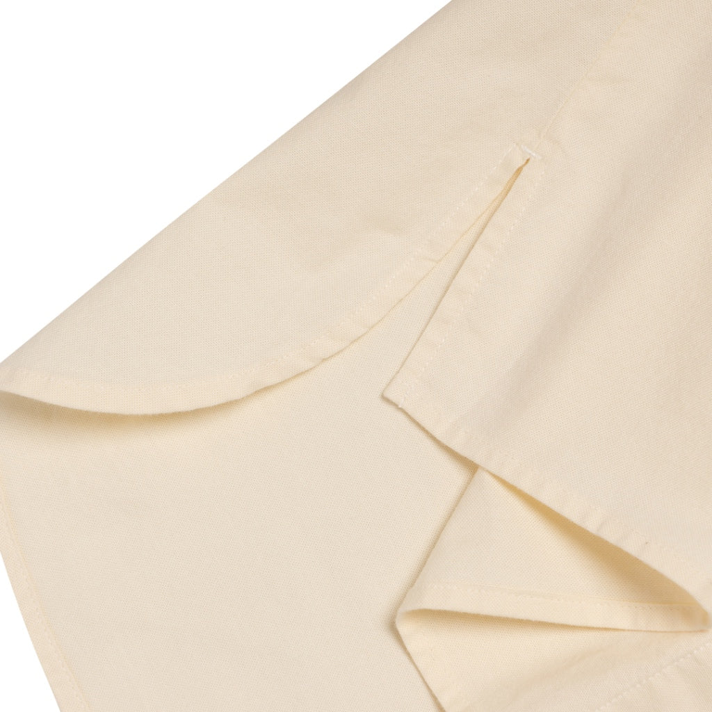 Women's Oxford Acute Collar Long Sleeves Loose Shirt (05343002) - 67 - Lemon Icing