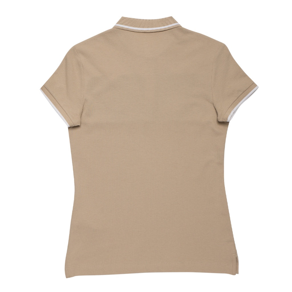 GIORDANO Women's Eagle Polo (05311305) - 55 - White Pepper