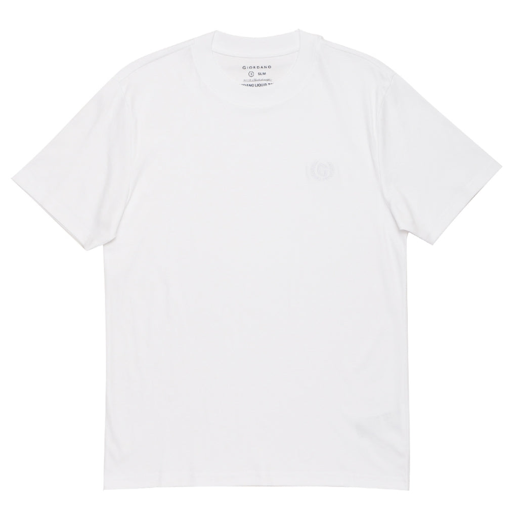 Men's Liquid Touch Crew Neck Tee (01023802) - 11- Signature White