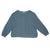 Women's Cotton Linen Long Sleeves Pleated Shirt (05344205) - 09 - Petrol Blue