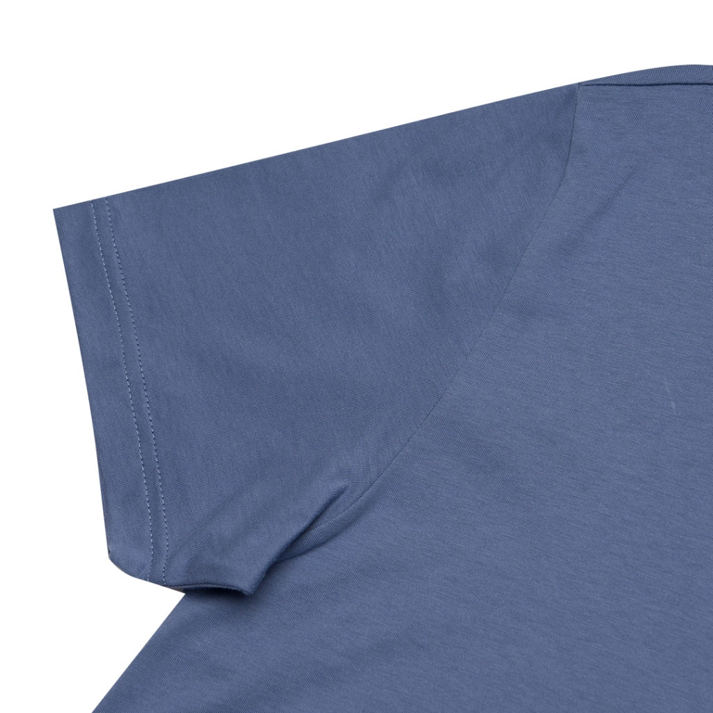 Men's Just Smile Printed Tee T-Shirt (01093301) - 11 - Velvet Morning