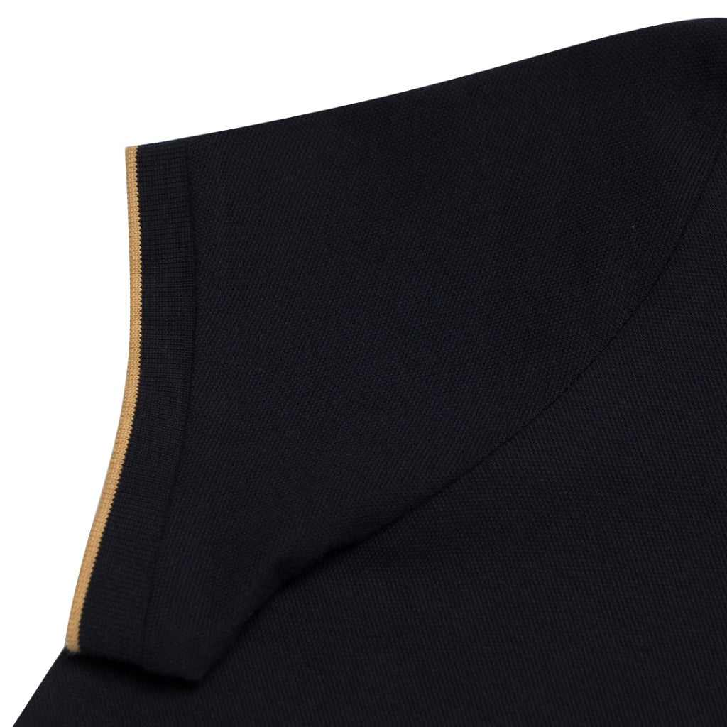 Women's Solid Polo (05312018) - 11 - Signature Navy