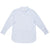 Women's Oxford Acute Collar Long Sleeves Loose Shirt (05343002) - 83 - Blue x White