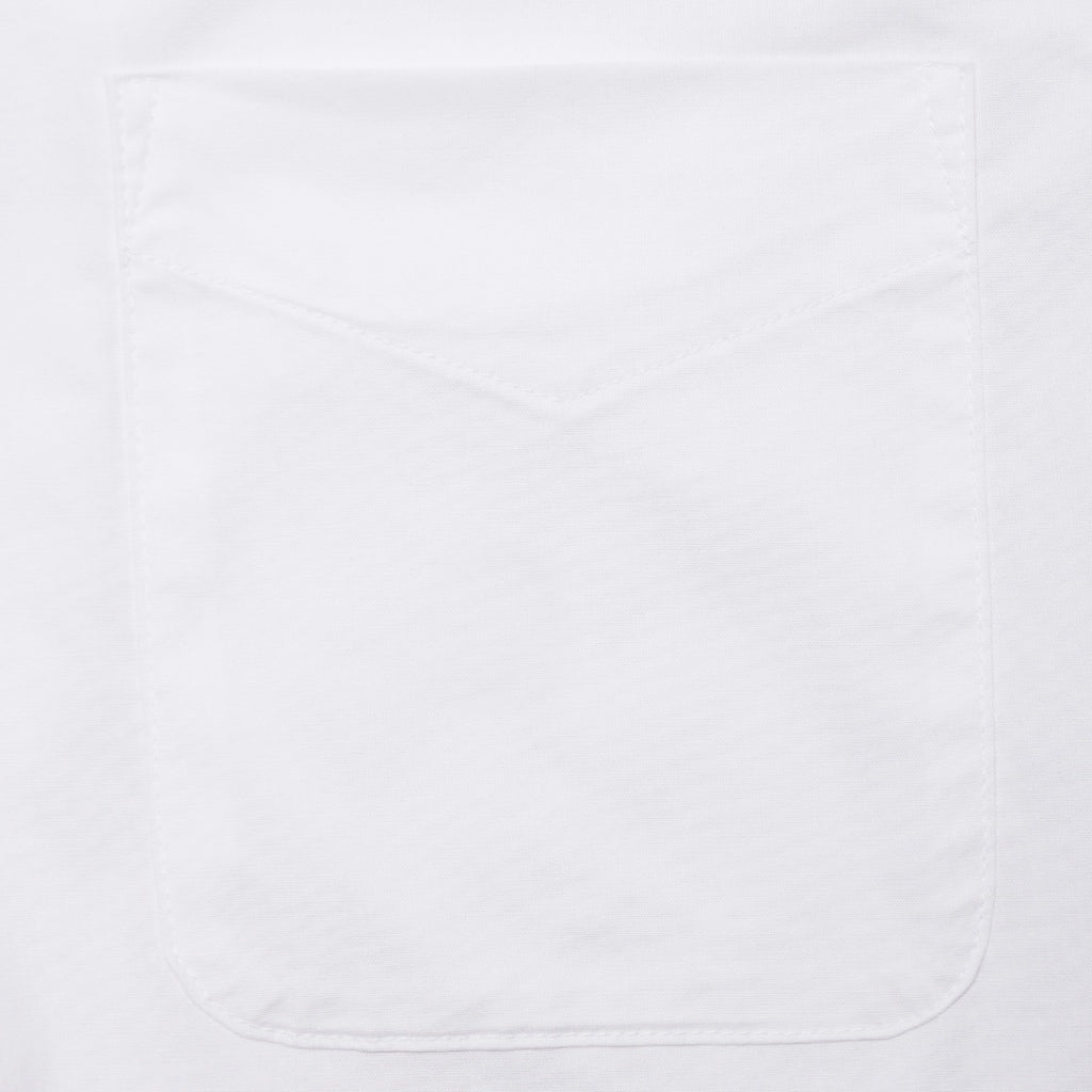 Men's Long Sleeves Pocket Shirt (01042002) - 11 - White