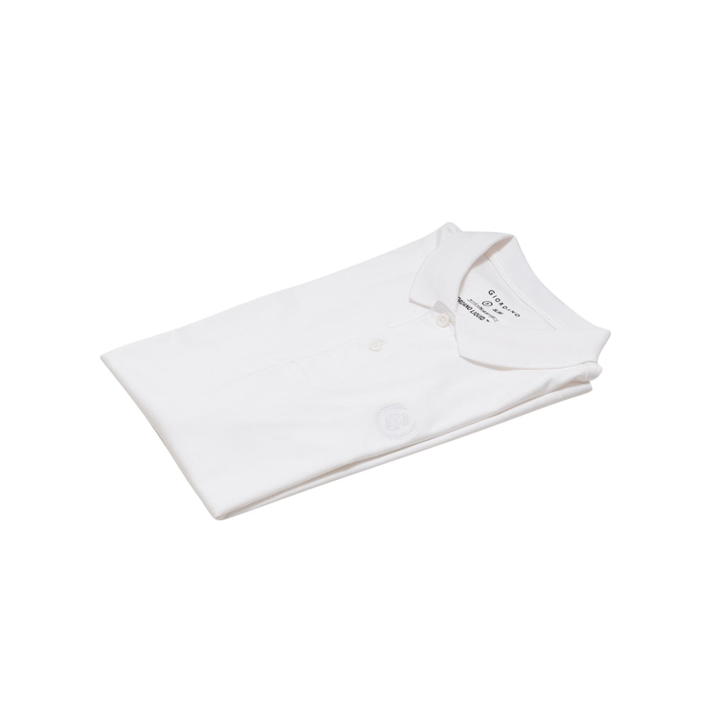 GIORDANO Men's Liquid Touch Polo (01012291) - 67 - Signature White