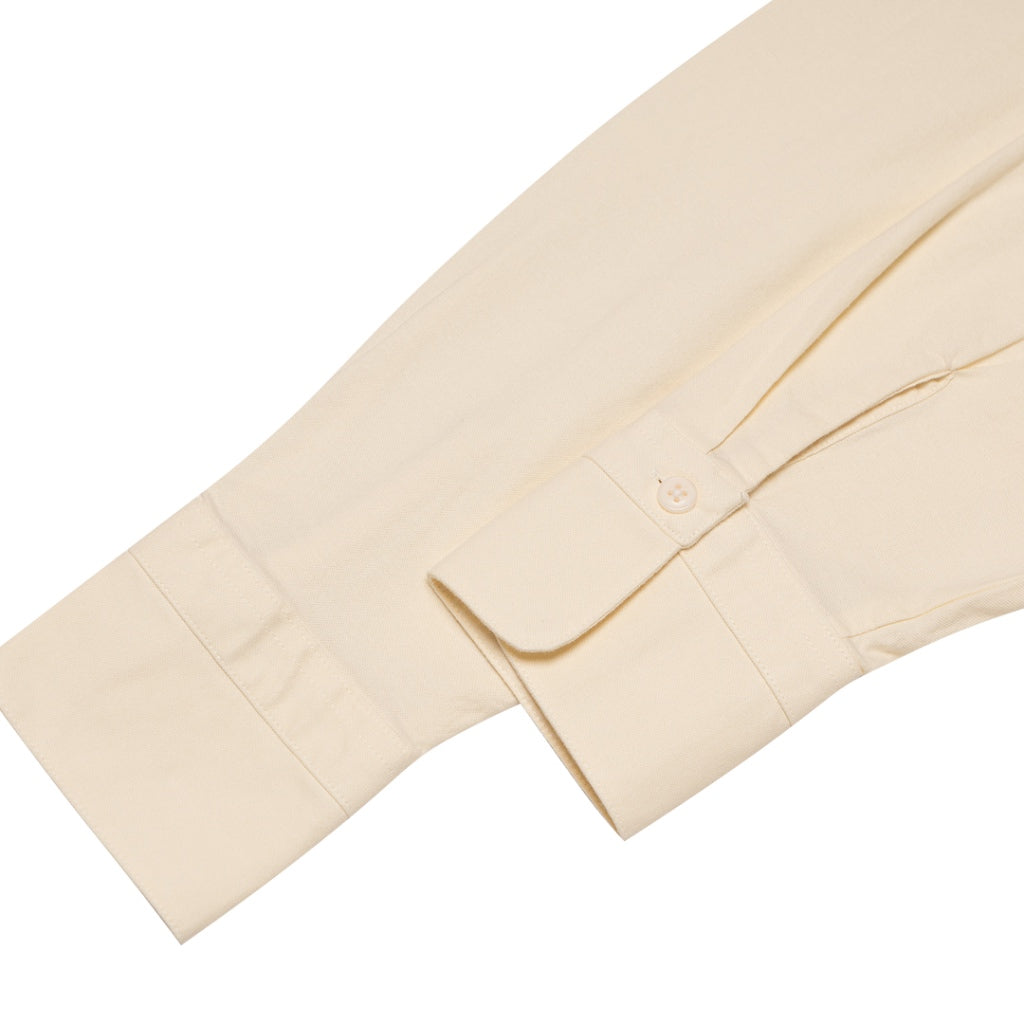 Women's Oxford Acute Collar Long Sleeves Loose Shirt (05343002) - 67 - Lemon Icing