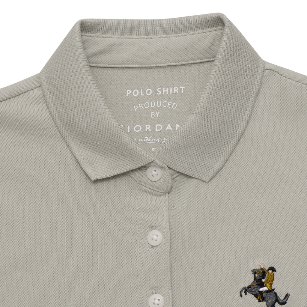 GIORDANO Women's Small Napoleon Polo (05314206) - 18 - Pale Pine