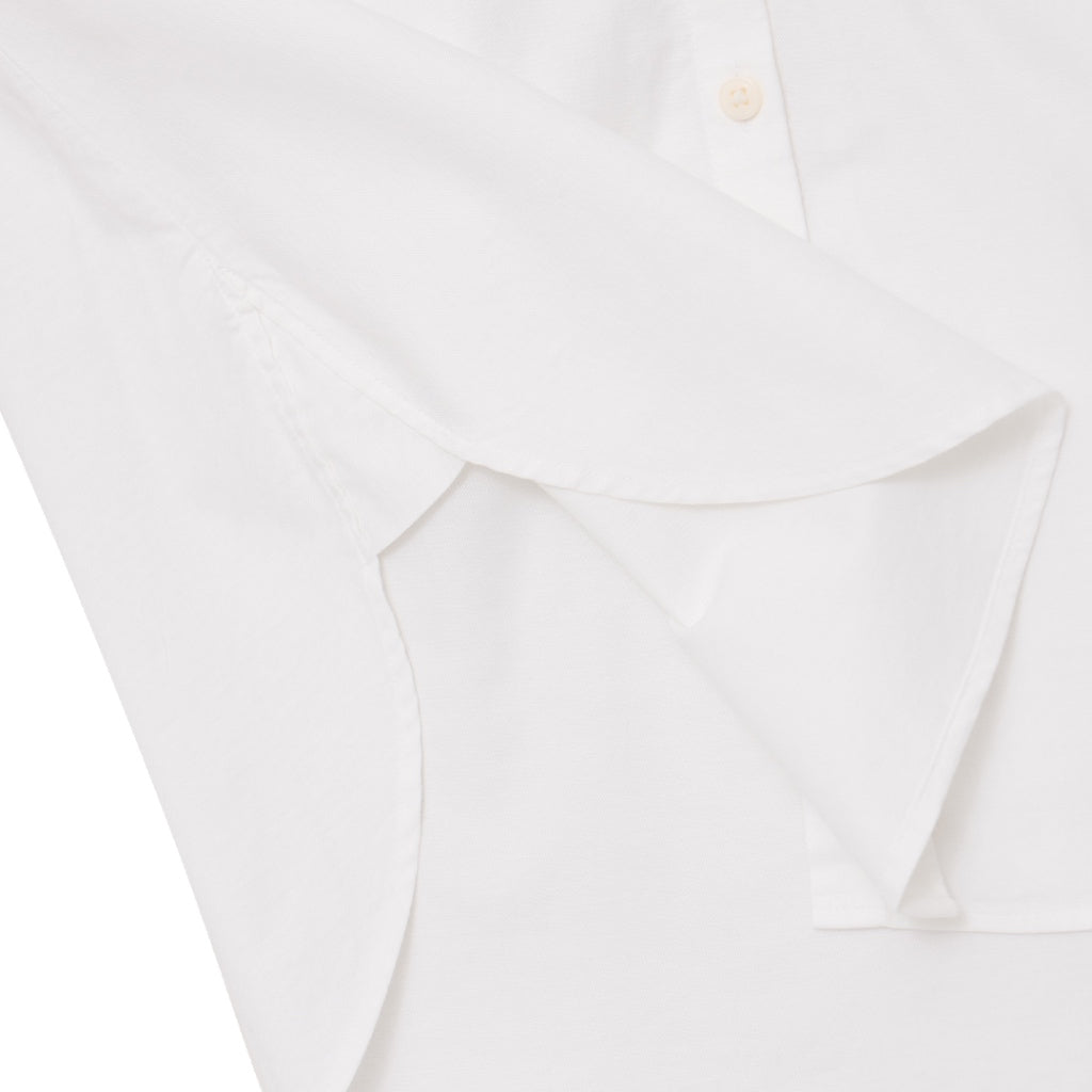 Women's Oxford Long Sleeves Loose Shirt (05344002) - 01 - White