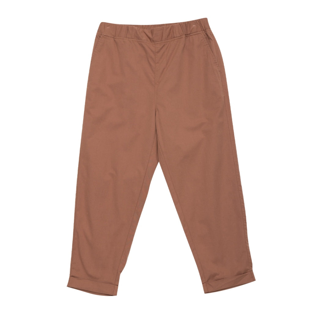 GIORDANO Women's Cotton Twill Audrey Cropped Pants (05420256) - 36 - Gingerbread Red