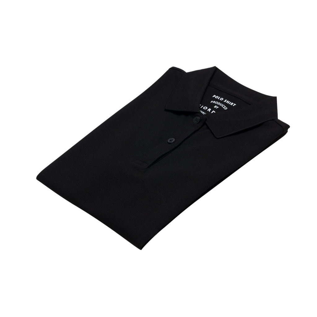 Women's Solid Polo (05312018) - 10 - Signature Black