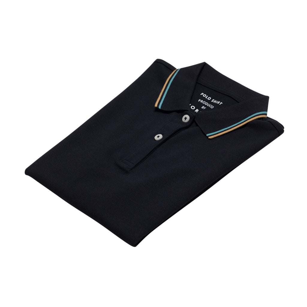 Women's Solid Polo (05312018) - 11 - Signature Navy