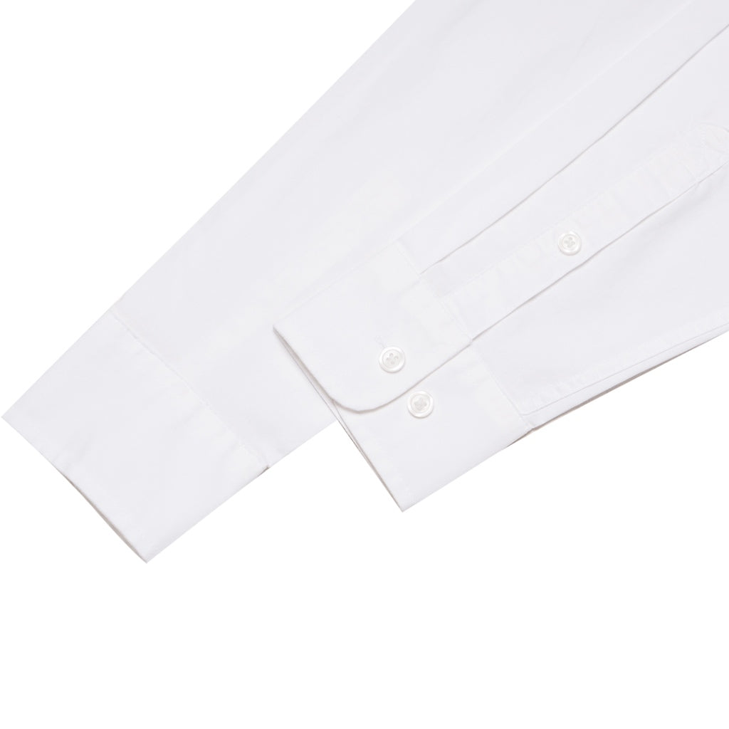 Men's Long Sleeves Pocket Shirt (01042002) - 11 - White