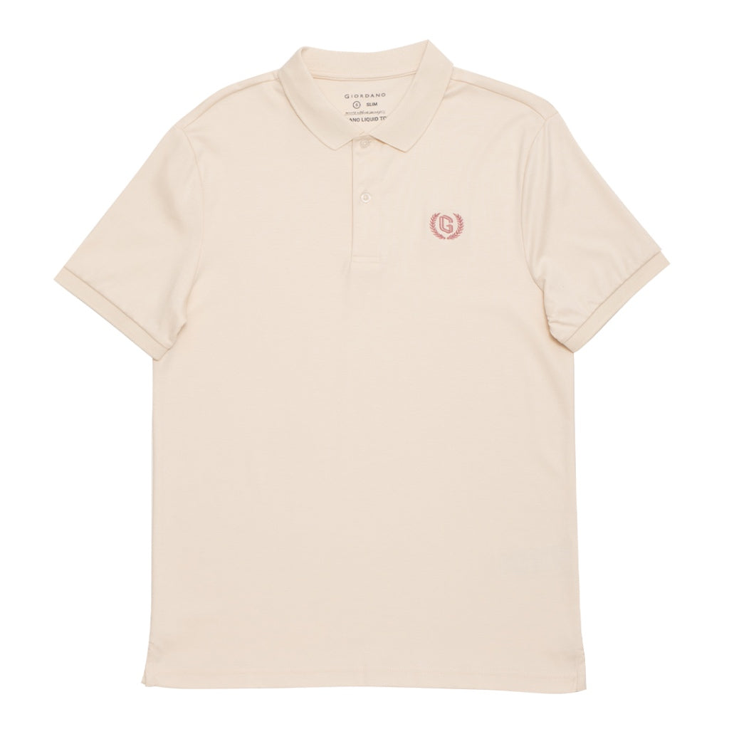 GIORDANO Men's Liquid Touch Polo (01012291) - 77 - Whitecap Grey