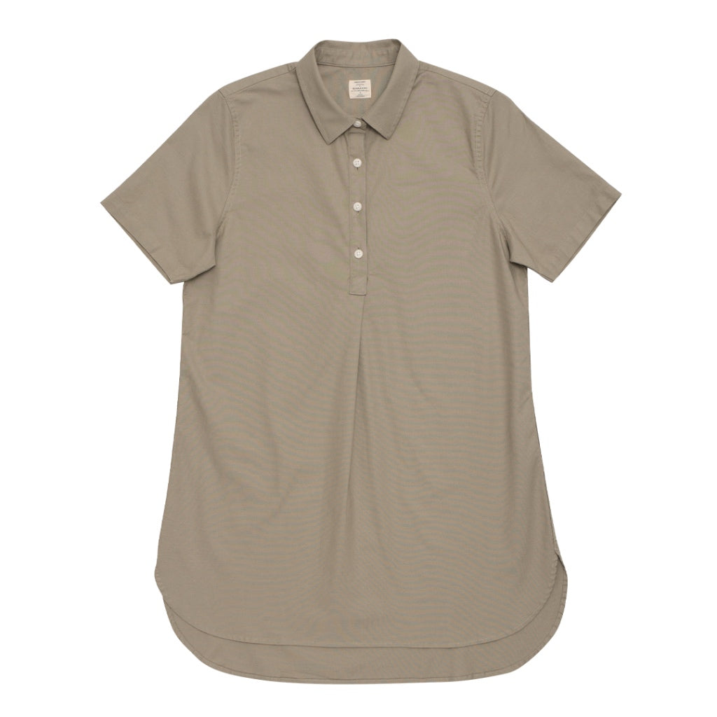 GIORDANO Women's Stretch Oxford Shirt (05344225) - 30 - Laurel Oak