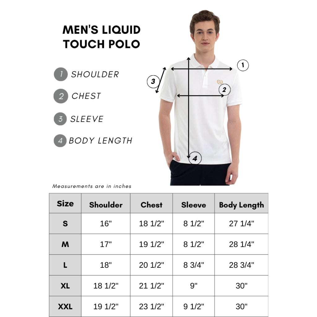 GIORDANO Men's Liquid Touch Polo (01012291) - 67 - Signature White
