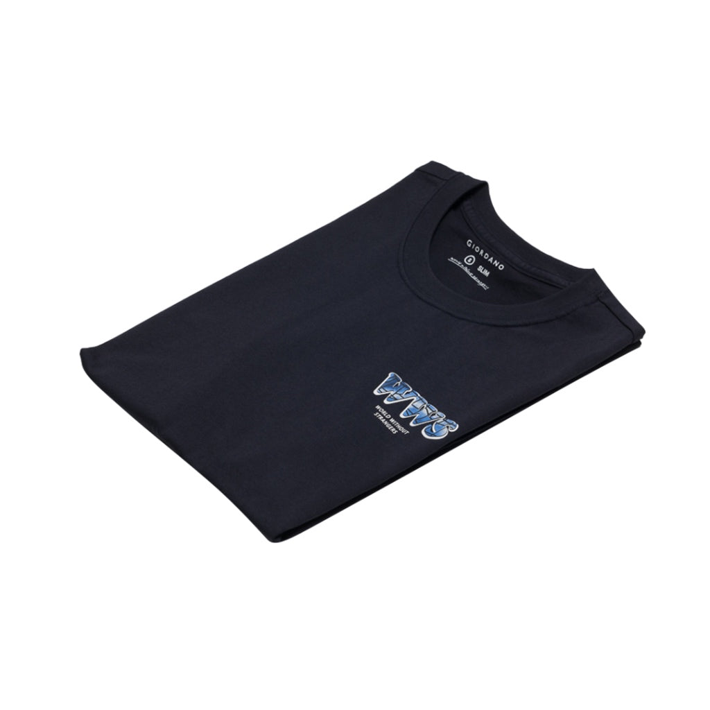 Men's WWS Printed Tee T-Shirt (01093308) - 20 - Signature Navy