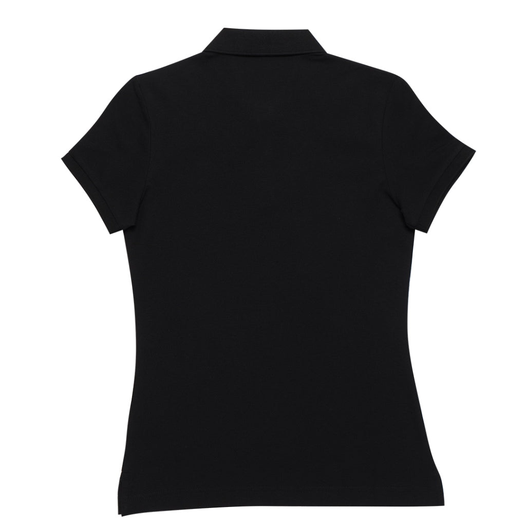 Women's Solid Polo (05312018) - 10 - Signature Black