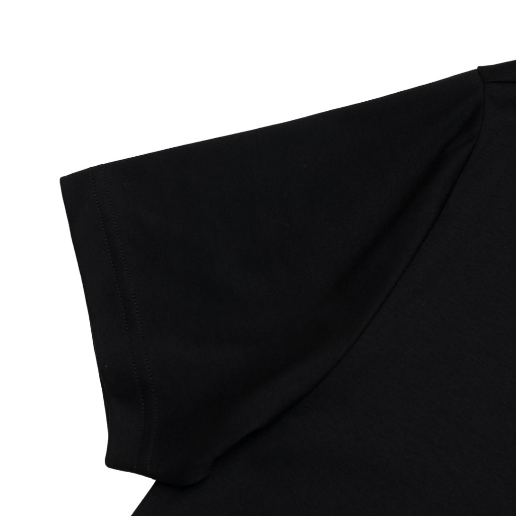 GIORDANO Men's Liquid Touch Crew Neck Tee (01024204) - 09 - Signature Black