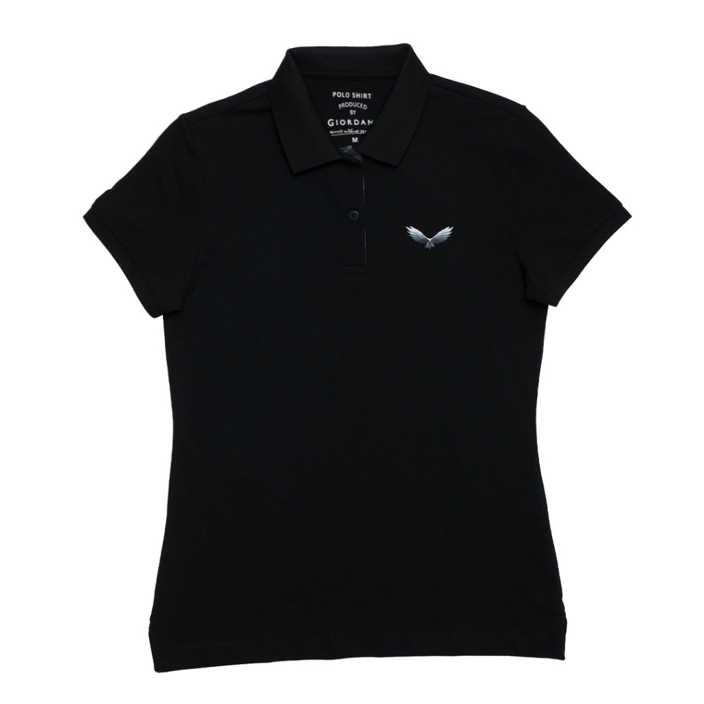 Women's Animal Head Embroidery Bold Polo (05313232) - 86 - Signature Black