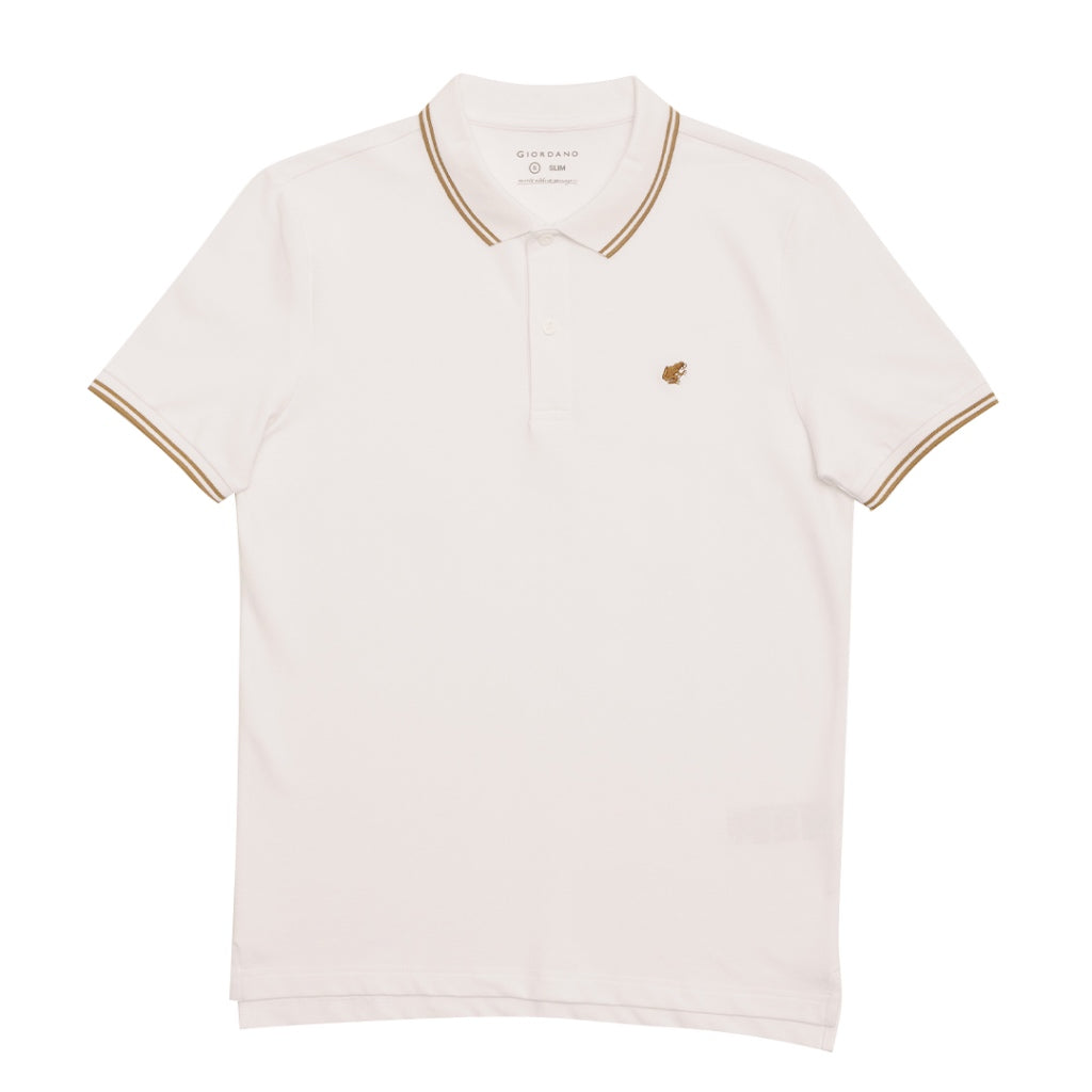 Men's Frog Polo (01014700) - 12 - Signature White
