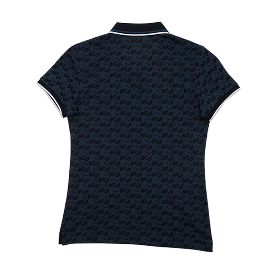GIORDANO Women's Classic Man  All Over Print Polo (05314234) - 11 - Signature Navy