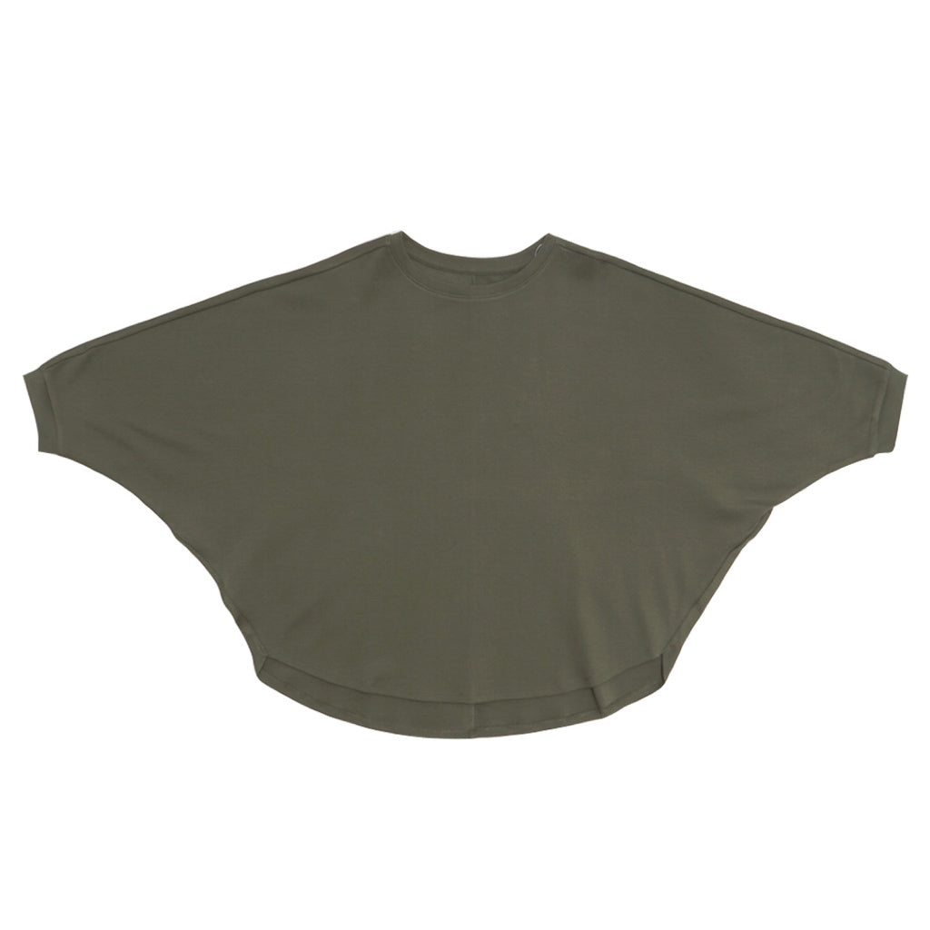 GIORDANO Women's Cotton Spandex Crew Neck Loose Fit Tee (05323273)