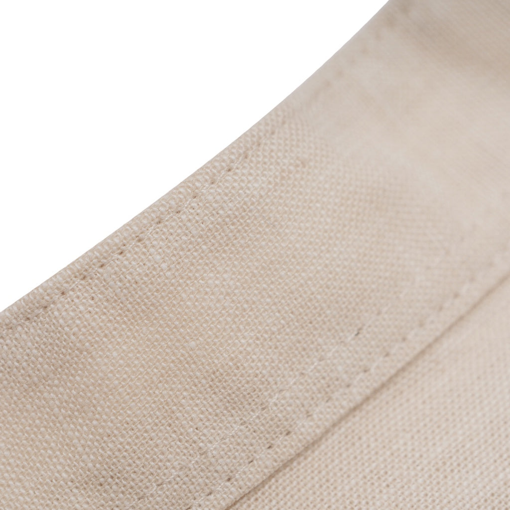 GIORDANO Men's Linen Cotton Poplin Stand Collar Short Sleeves Shirt (01045204)