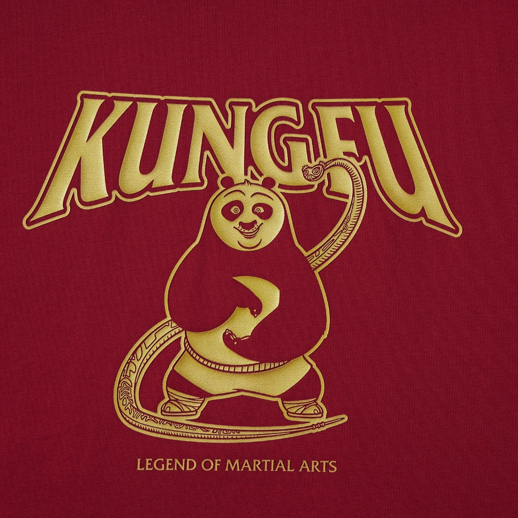 Men's Kung Fu Panda Printed Tee (01095223)
