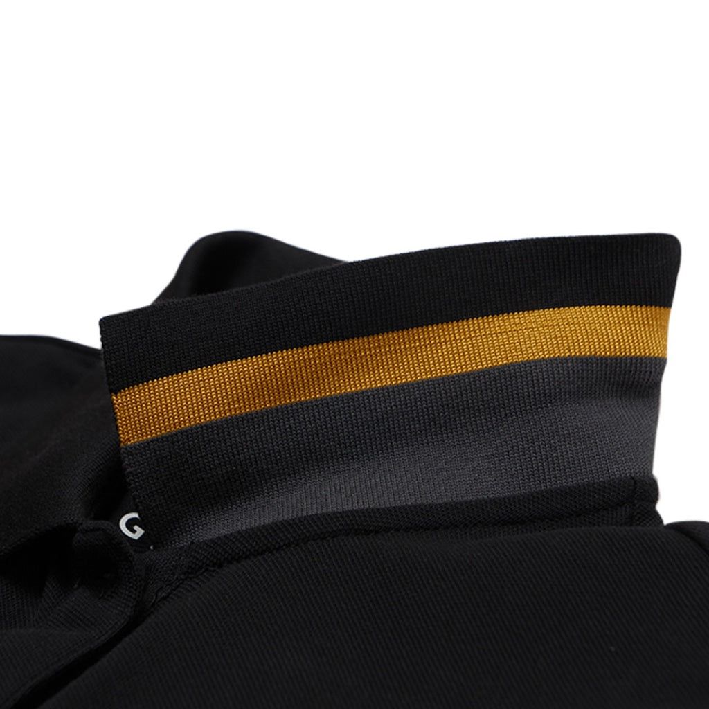 GIORDANO Women's 3D Lion Polo (05314222) - 48 - Signature Black