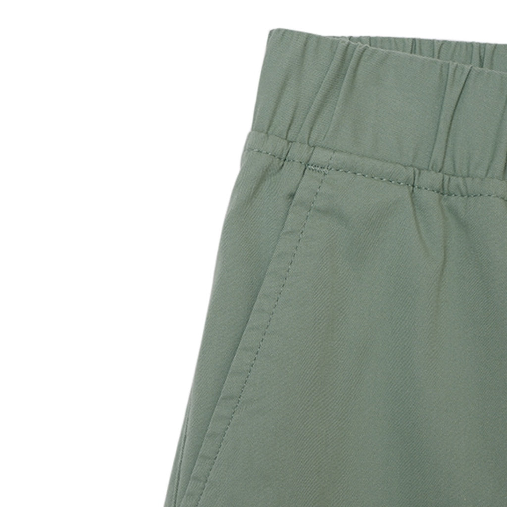 Women's Mid Rise Relax Tapered Audrey Cropped Pants (05424256) - 45 - Turquoise Green