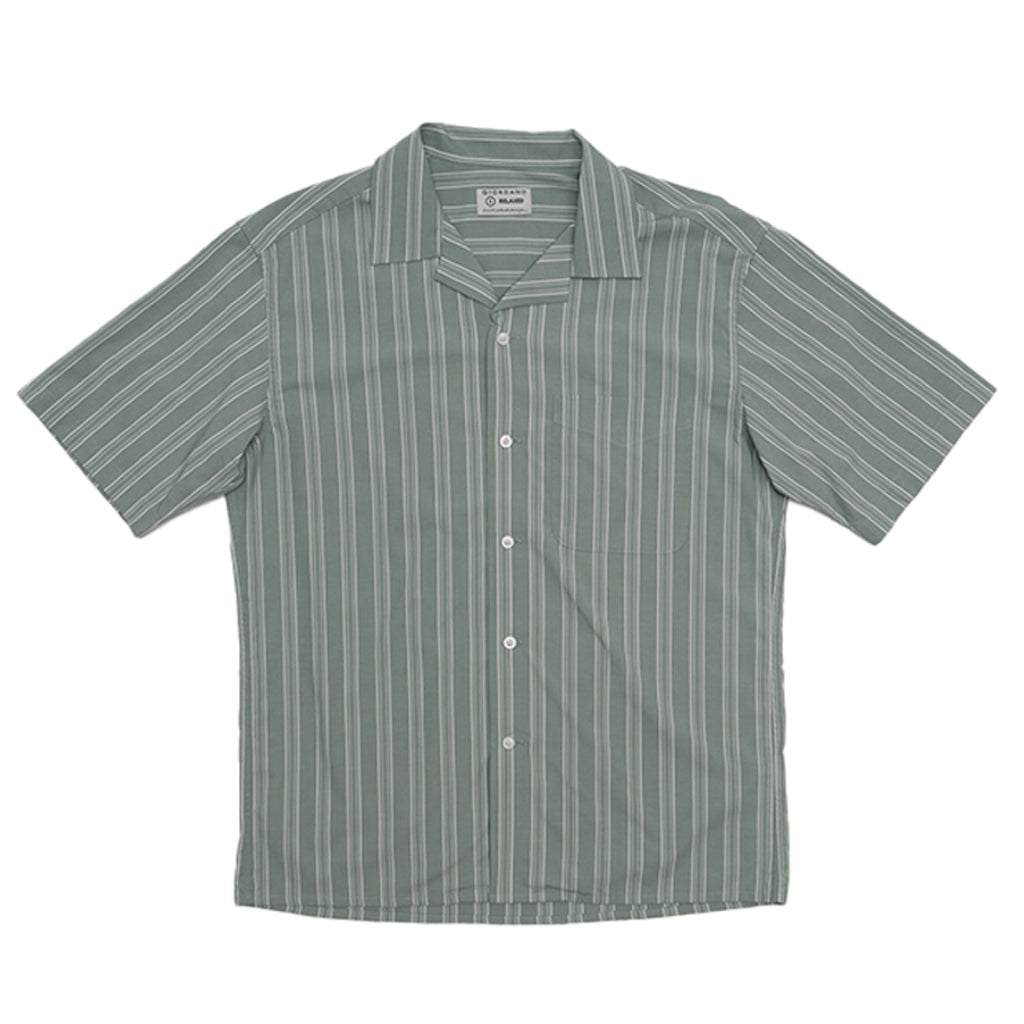 GIORDANO Men's Twill Relax Fit Short Sleeves Shirt (01045234)