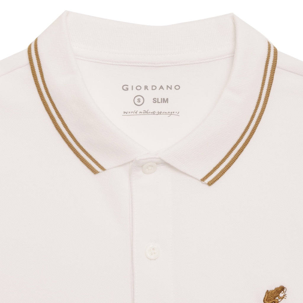 Men's Frog Polo (01014700) - 12 - Signature White