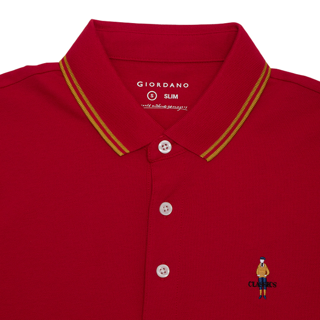 Men's Classic Man Polo (01013260) - 25 - Haute Red
