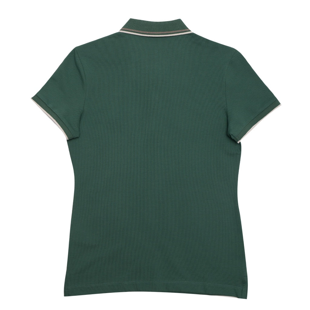 Women's Classic Man Embroidery Bold Polo (05314232)  - 14 - Smoke Pine