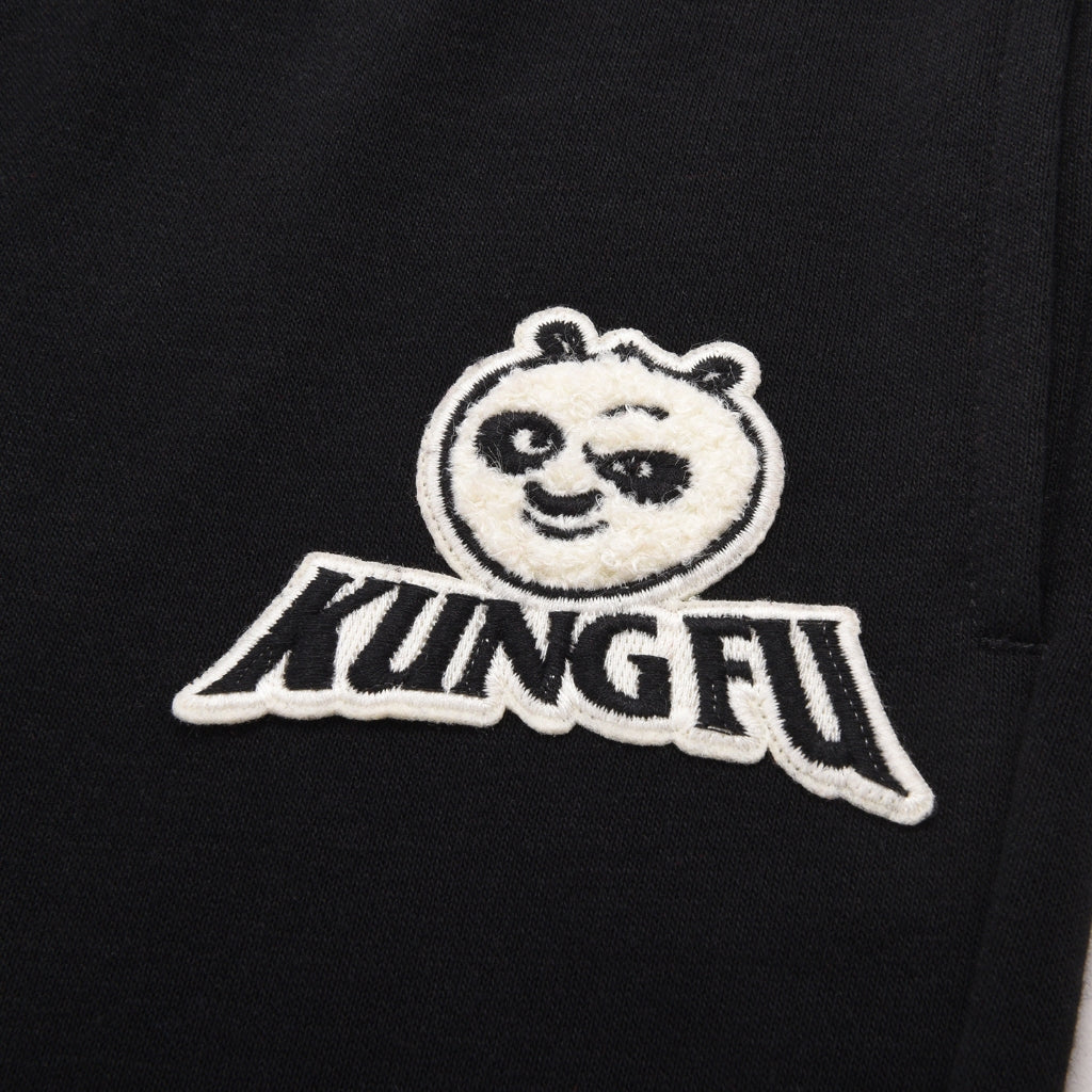 Junior Kung Fu Panda French Terry Mid Rise Regular Tapered Jogger Pants (03115623)