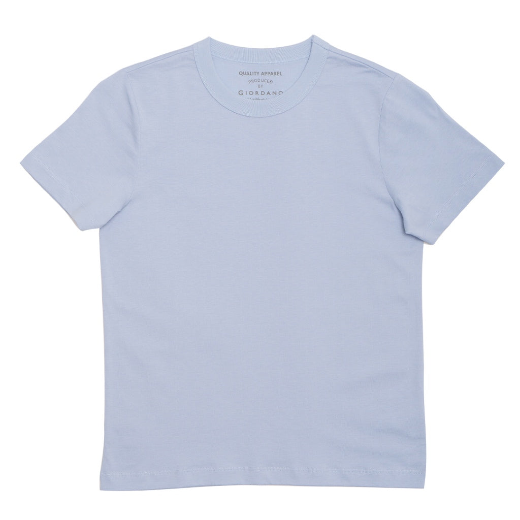 GIORDANO Women's Cotton Jersey Crew Neck Comfort Fit Tee (05325246)