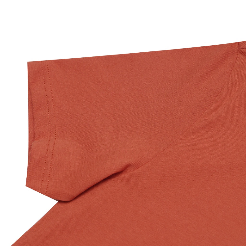 GIORDANO Men's WWS Printed Tee (01094309) - 35 - Bronzed Orange