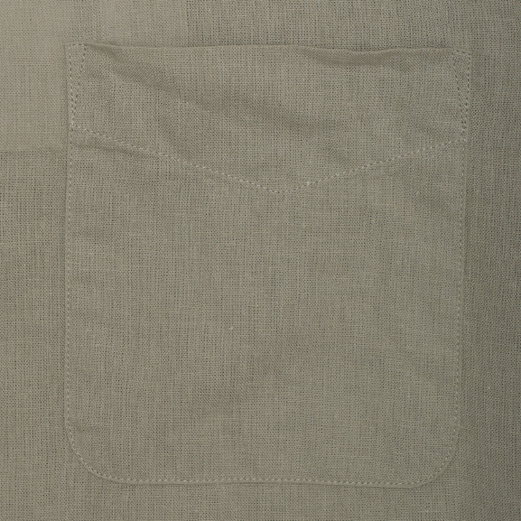 GIORDANO Men's Linen Cotton Poplin Long Sleeves Shirt (01045201)