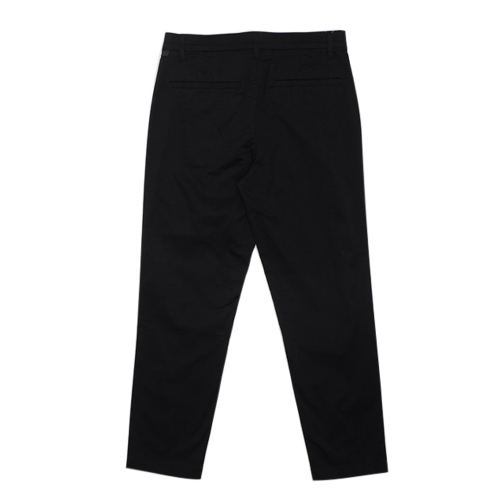 GIORDANO Men's Cotton Lycra Twill Low Rise Slim Tapered Crop Pants (01125001)