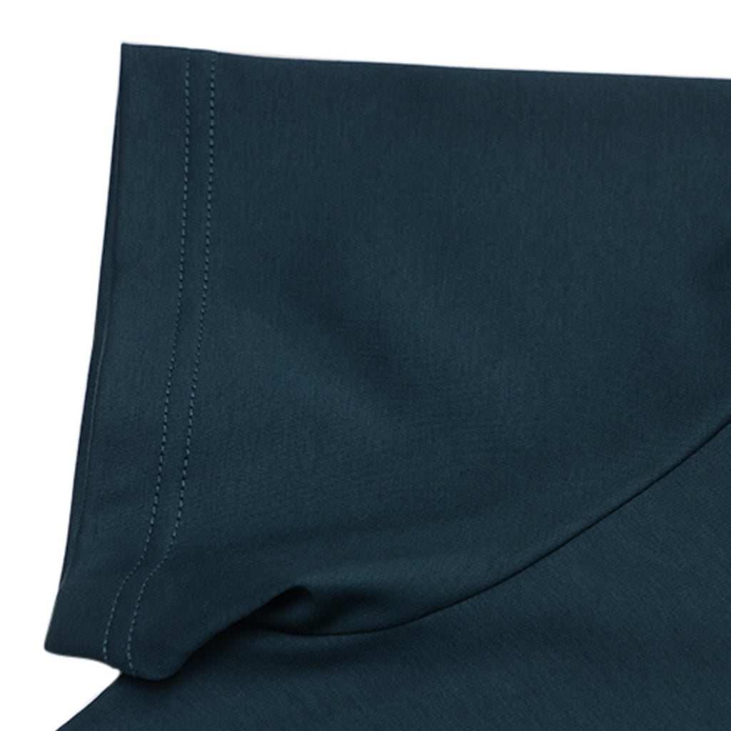 Men's Embroidery Henley Tee (01024644) - 04 - Emerald Green