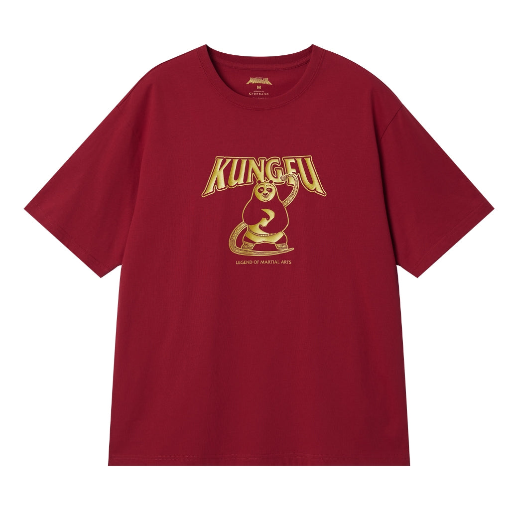 Men's Kung Fu Panda Printed Tee (01095223)
