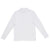 Men's Cotton Polyester Long Sleeves Waffle Polo (01014753) - 01 - Signature White